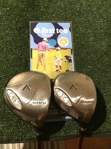 Maxfli A10 3-5 Woods Set Regular Harrison Striper Graphite Shafts - Picture 1 of 11