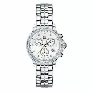 ESQ Movado Luxe Diamond Mother of Pearl Chronograph Ladies Watch 07101252 - Picture 1 of 1