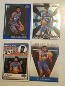 MO BAMBA ROOKIE 4 CARD LOT SP PRIZM HOOPS DONRUSS INVEST.  - Picture 1 of 10