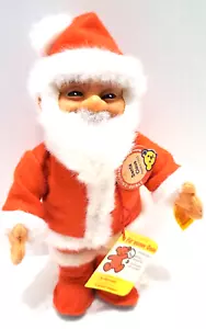 Steiff Weihnachtsmann 1953 Replik mit Etikett & Knopf 8,5" groß Germany 7635/19 - Bild 1 von 4