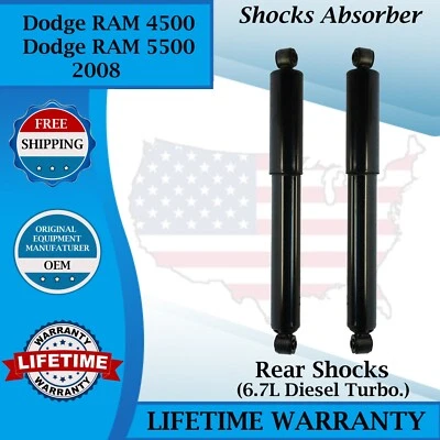 KYB Genuine OEM Rear Shocks For 2008 Dodge Ram 4500/5500 Lifetime Warranty - Image 1 of 4