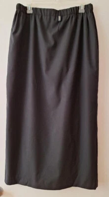 NUEVO CON ETIQUETAS Marina Rinaldi Cintura Elástica Tirar de Falda Larga talla 23/talla 14/talla M ~ ITALIA Foto 1 de 4