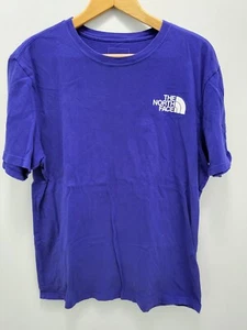 Camiseta North Face Para Hombre L Azul Logo Fino Equipo Alpino Algodón NF0A4QQ85NX - Imagen 1 de 14