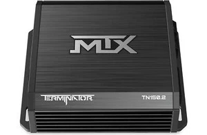 MTX Terminator TN1502 Amplificatore 2 Canali Classe D 150W RMS Bass Boost Nero - Foto 1 di 6