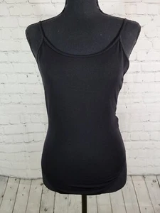 H&M Coachella Official Collection Black Open Back Tank Bodysuit Size 6 - Picture 1 of 6