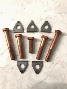 INTERNATIONAL SCOUT II/SCOUT80/SCOUT 800 EXHAUST MANIFOLD COPPER CLAD BOLTS - Bild 1 von 1