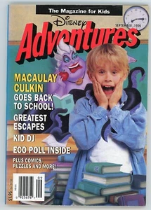 Disney Adventures Digest Magazine Vol. 1 #11 September 1991 Macaulay Culkin - Picture 1 of 2