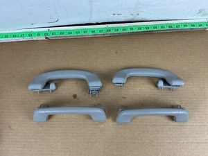 2009-2015 BMW 740i 7 Series Front & Rear / Right & Left Grab Handle Set of 4 OEM - Picture 1 of 9
