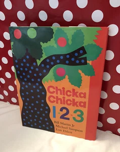 Chicka Chicka 1, 2, 3 Hardcover Dust Jacket Bill Martin 1st Edition Print 2004 - Imagen 1 de 12
