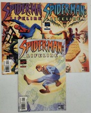 SPIDER-MAN: LIFELINE #1-3 COMPLETE SET VF-NM 2001 MARVEL COMICS  RALPH MACCHIO