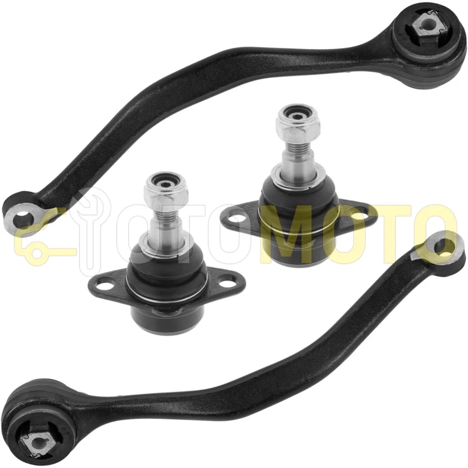 BMW X3 E83 03-10 KIT TRIANGLE BRAS DE SUSPENSION ROTULE INFÉRIEUR AVANT 4 PIECES - Photo 1/1