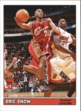 2005-06 Topps Bazooka Minis Cleveland Cavaliers Basketball Card #67 Eric Snow