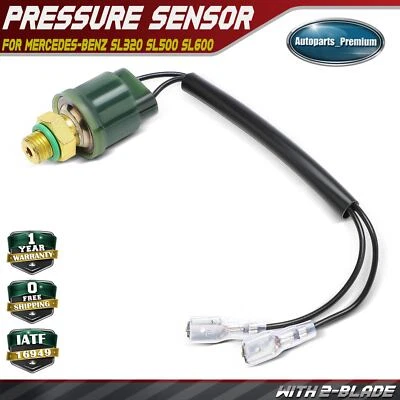 A/C Condenser Fan Switch for Mercedes-Benz W124 R129 SL320 SL500 SL600 300E 300D - Image 1 of 4