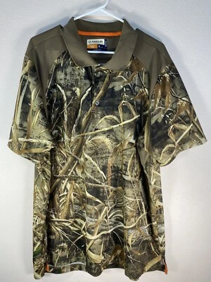 Magellan Outdoors Womens XL Camouflage Hunt Gear Shirt 098223 Loose Fit Mag Wick - Image 1 of 4