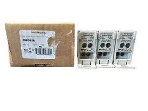 NEW 3 Pack Mersen Ferraz Shawmut FSPDB2A 1500V 175A Power Distribution Blocks - Picture 1 of 4