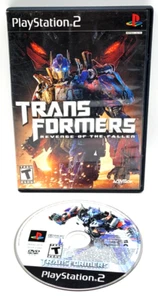 TRANSFORMERS REVENGE OF THE FALLEN PS2 PLAYSTATION 2 GAME & CASE ACTIVISION - Picture 1 of 2
