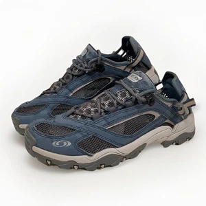 Salomon Tech Amphibian Trail Running Zapatos Para Hombres Reino Unido 8 Azul Malla Senderismo Sandalias - Imagen 1 de 14