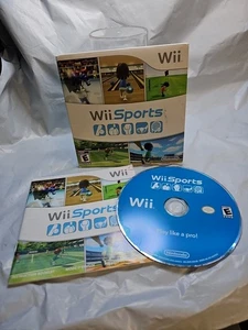 Wii Sports (Nintendo Wii, 2006) Complete With Manual Tested and Works - Picture 1 of 2