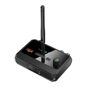 1X(Bluetooth 5.3 Audio Sender EmpfäNger 3.5 Glasfaser Koaxial U Disk Stere9342 - Bild 1 von 10