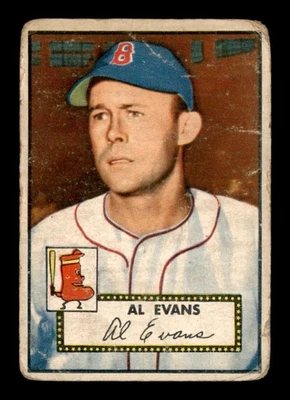 1952 Topps #152 Al Evans   FAIR X3116916 - Image 1 of 2
