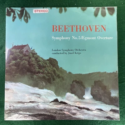 Beethoven Symphony No 5 Egmont Overture 12" Vinyl LP Record - Image 1 of 4