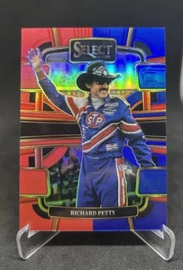 2024 Panini Select Racing Richard Petty Grandstand Red Blue Prizm /249 NASCAR - Bild 1 von 2