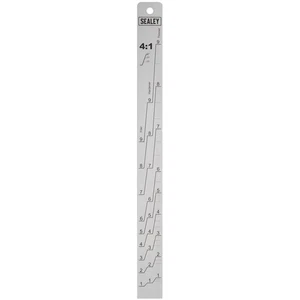 Sealey Aluminium Paint Measuring Stick 2:1/4:1 PA04  - Picture 1 of 5