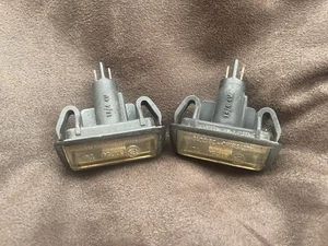 Genuine Ford Mk2 Escort Altissimo Number Plate Lights Mexico RS2000 Ghia Sport - Picture 1 of 6