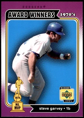 Steve Garvey 2001 Upper Deck Década 1970 #153 Dodgers MLB LEER ENVÍO GRATUITO Foto 1 de 2