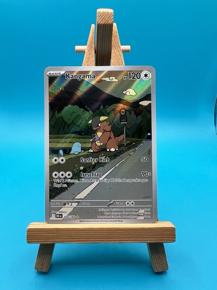 Pokemon TCG - Kangama - 204/182 - Illustration Rare - Ewige Rivalen - Deutsch NM - Bild 1 von 1