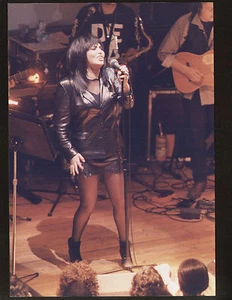 FOTO ORIGINALE LOREDANA BERTE' CARTA KODAK FOTOGRAFICA LUCIDA COLORI CM 20X29 6 - Picture 1 of 1