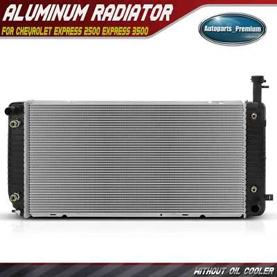 Radiator w/ Oil Cooler for Chevrolet Express 2500 Express 3500 GMC Savana 2500 - Image 1 of 4