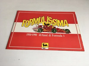 ALBUM DI FIGURINE FORMULISSIMA 1950-1990 40 ANNI DI FORMULA 1 AGIP 1992 F. 15/33 - Picture 1 of 2