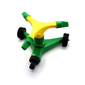 3 Arm Garden Lawn Sprinkler Attachment 3 Nozzles Watering Grass Flowers Hose - Picture 1 of 2