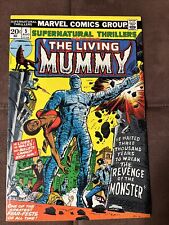 Supernatural Thrillers #5 -1st app Living Mummy N’Kantu Dr Alexi Skarab (1973)