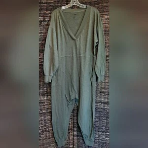 Natural Life Jumpsuit Damen Small Grün Johnnie Slouchy Oversized Einteiler - Bild 1 von 4