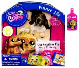 Littlest Pet Shop Postcard Pets Basset Hound 1358 - Picture 1 of 1