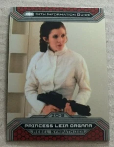 2015 TOPPS CHROME STAR WARS PERSPECTIVES PRINCESS LEIA ORGANA #20-S - Picture 1 of 2