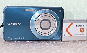 Sony Cyber-shot DSC-W350 14,1 MP CCD fotocamera digitale vintage SONY working - Bild 1 von 13
