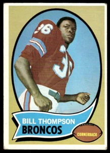 1970 Topps #231 Bill Thompson RC Denver Broncos - Bild 1 von 2
