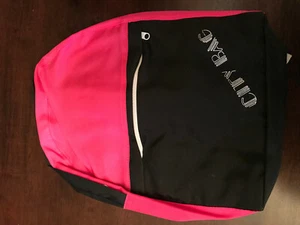 CITY BAG Rucksack Pink Schwarz 35x26x8cm - Bild 1 von 11