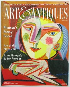 Art & Antiques Magazine, June 1996, Picasso, 60's Collectibles, Hever Castle - Picture 1 of 2