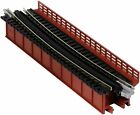 Kato N Scale ~ New 2022 ~ Unitrack Single Track Plate Girder Bridge Red ~ 20-465