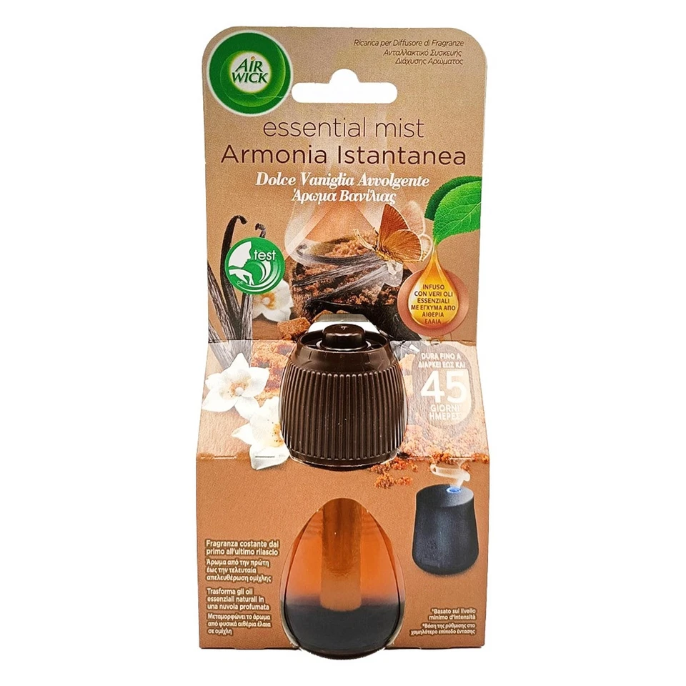 AIR WICK ARMONIA ISTANTANEA RICARICA PER DIFFUSORE 20ML DOLCE VANIGLIA - Immagine 1 di 1