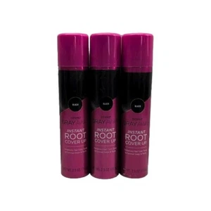 3 NEW Everpro Gray Away Instant Root Cover Up (Black) 2.5oz Each. - Picture 1 of 3