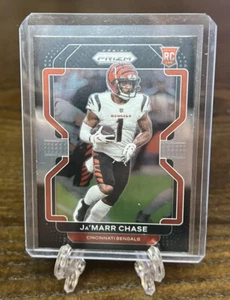 2021 Panini Chronicles Jamarr Chase Prizm Black #PB-9 Base Bengals Rookie RC - Picture 1 of 3