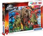 Clementoni Jurassic World Dinosaurs 180 Piece Kids Jigsaw Puzzle New Sealed BG