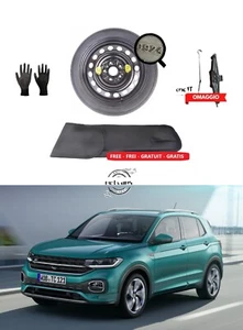 Ruotino di Scorta 16" per VW T-CROSS con Astuccio e Cric 1T OMAGGIO 125/90R16 - Imagen 1 de 6