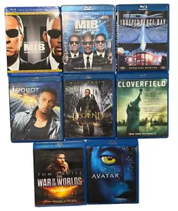 8 Blu Ray SET Sci Fi-Herren in schwarz, Cloverfield, I Robot, Independence Day - Bild 1 von 6