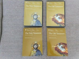 Great Courses, The New Testament &The Old Testament DVD's & Books 2000, LOT - Picture 1 of 1